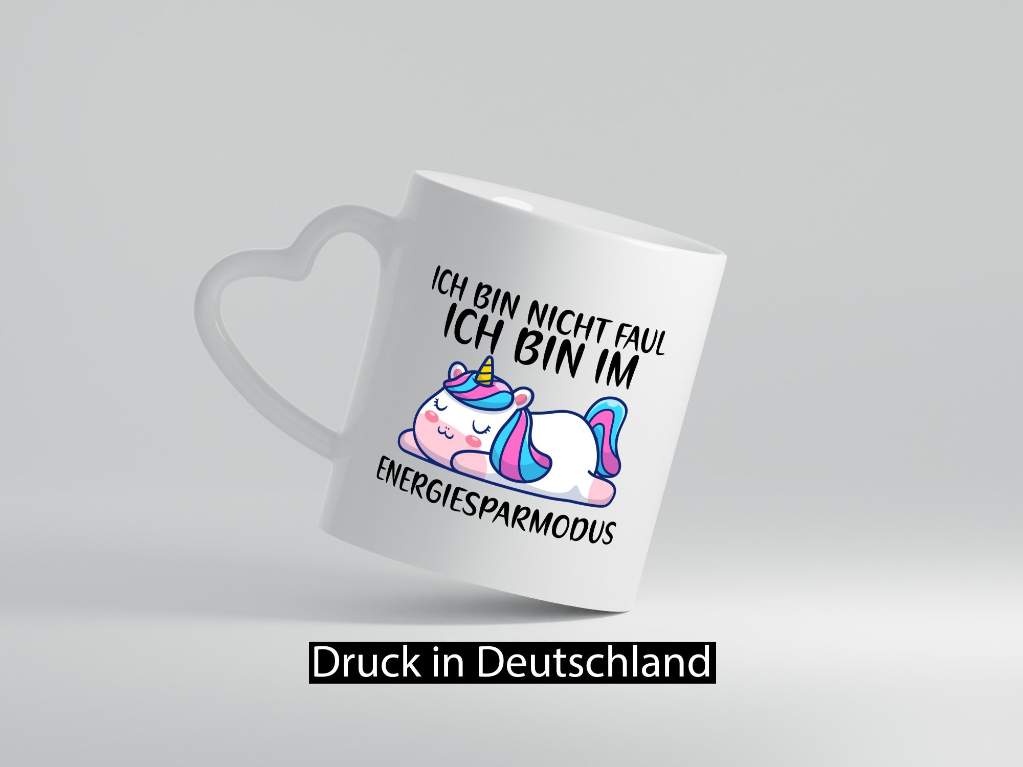 Ich bin nicht faul | schlafendes Einhorn Faulpelz müde Geschenk Humor