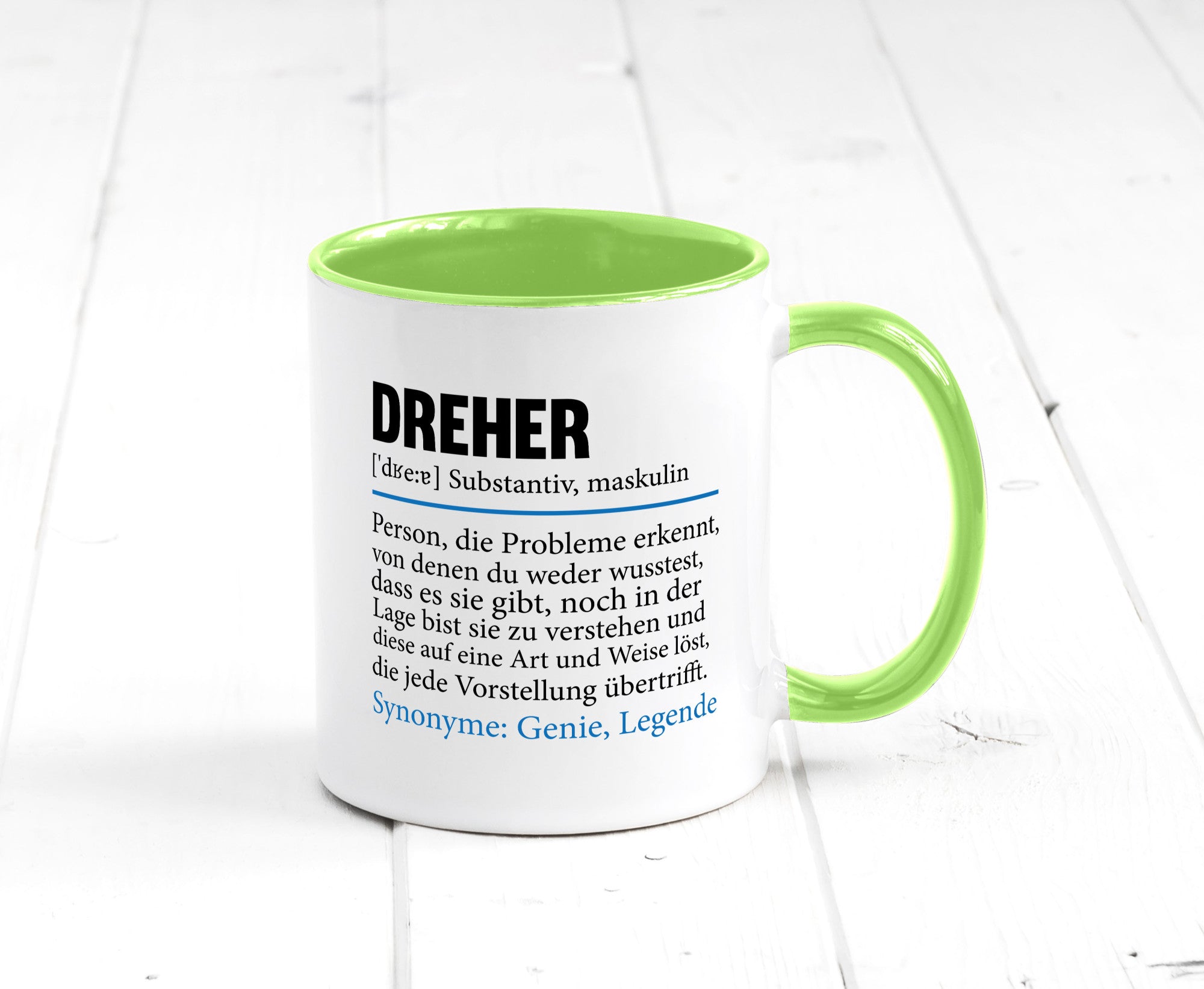 Dreher Humor | Fräser Zerspannungsmechaniker Geschenkidee Tasse
