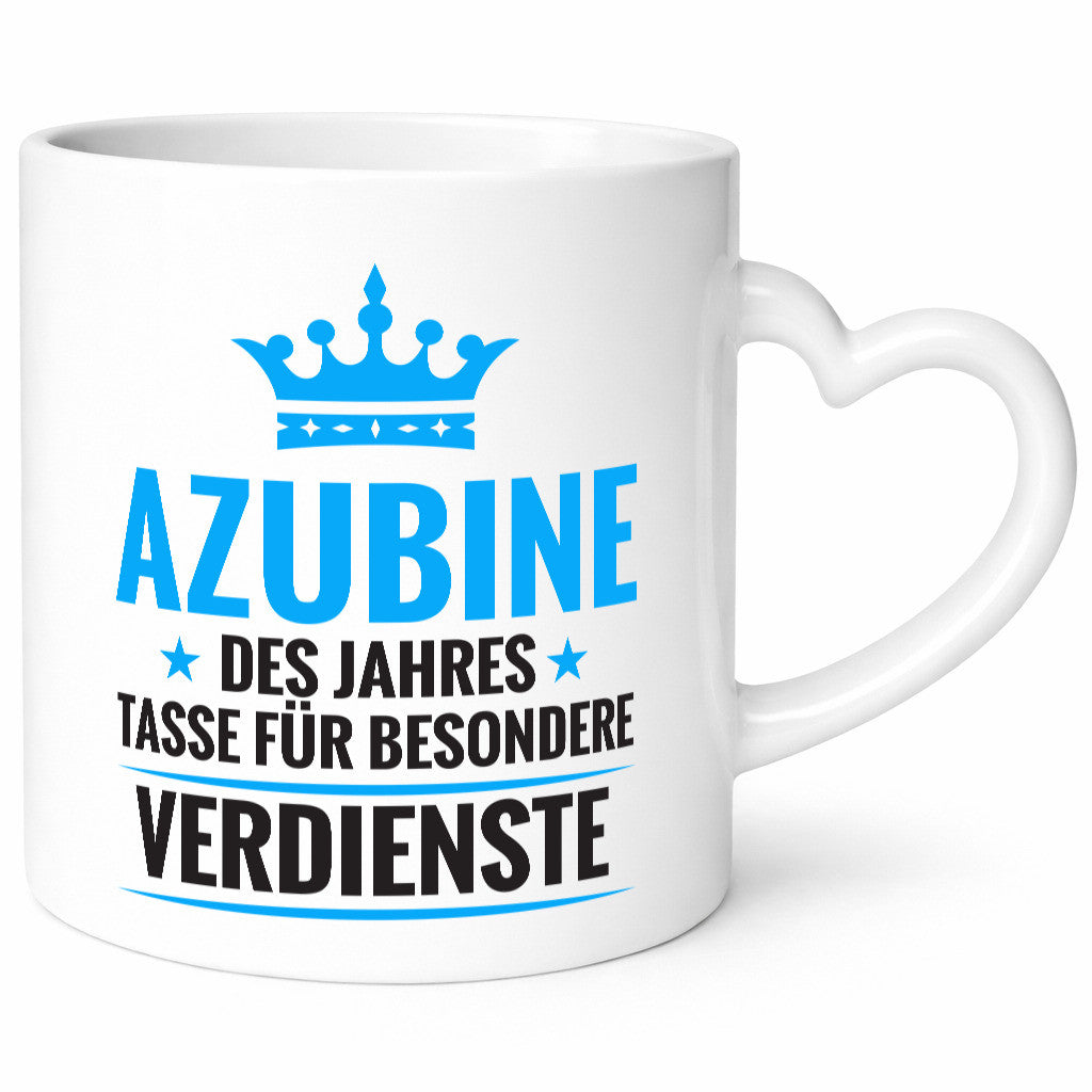 Besonderer Verdienst: Azubine | Ausbildung Lehrling lustig Humor Geschenkidee