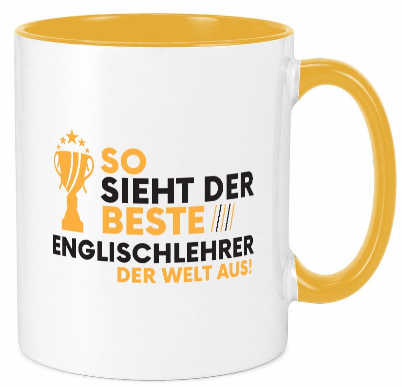 Der Weltbeste Englischlehrer | Schule Englisch Humor Geschenkidee Tasse