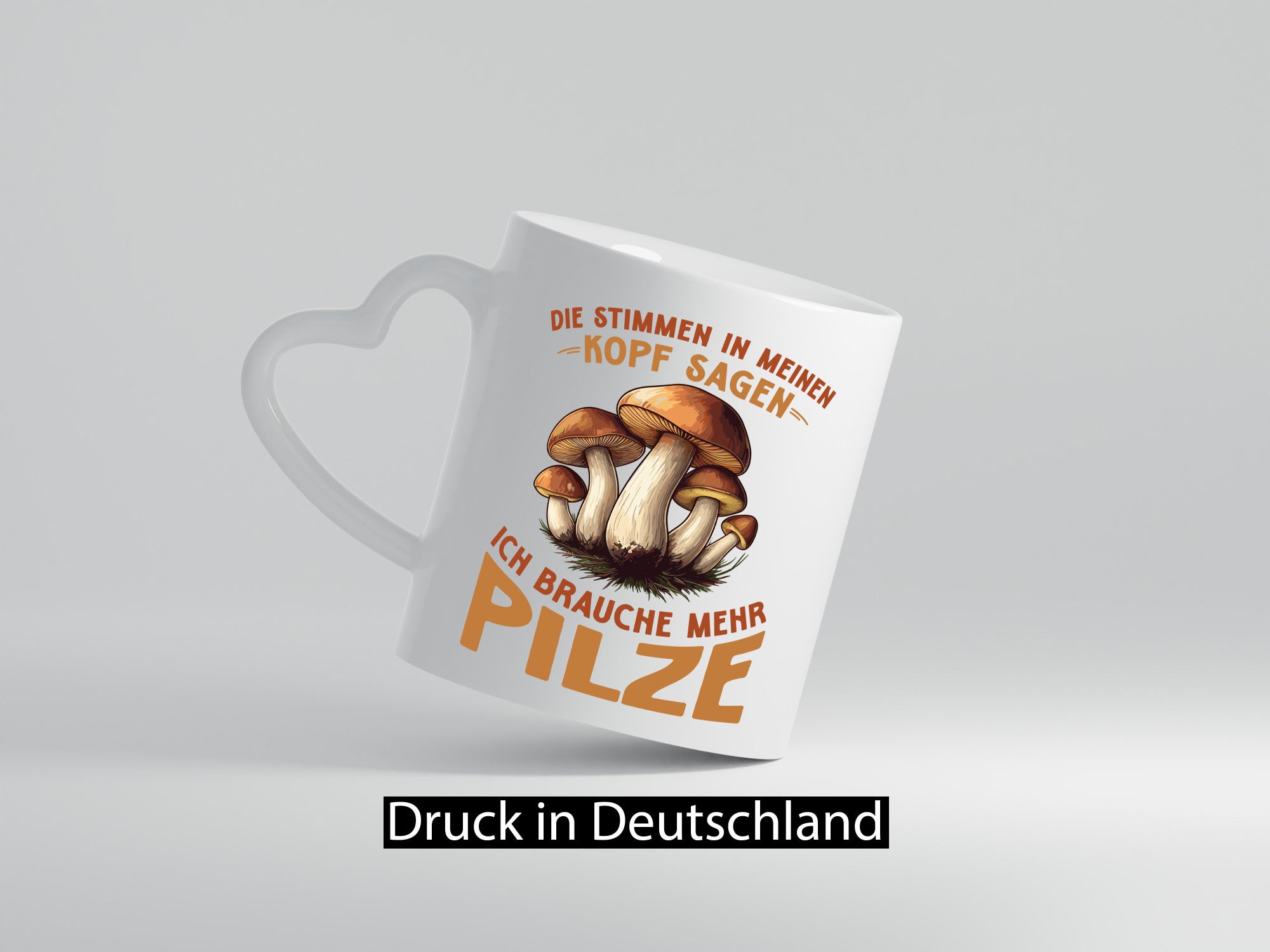 Ich brauche mehr Pilze | Pilzsammler Pilzsucher v2 Humor Geschenkidee Tasse
