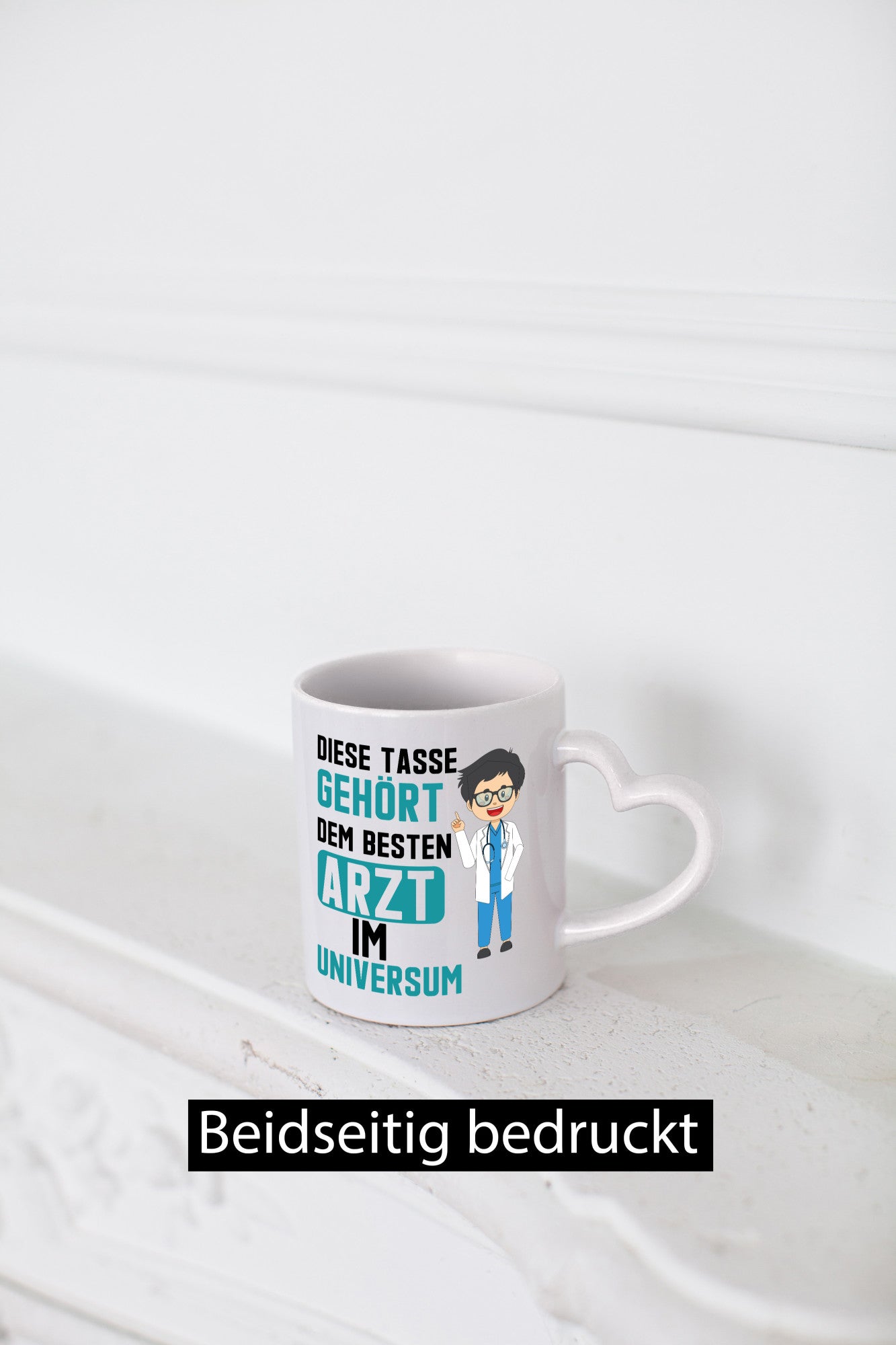 Bester Arzt im Universum | Ärzte Doktor Krankenhaus Geschenkidee Humor Tasse