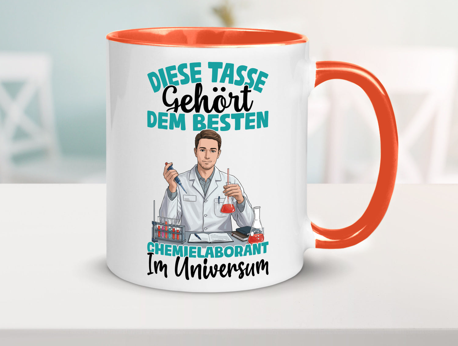 Im Universum: Chemielaborant | Laborant Chemie Humor Geschenkidee Tasse