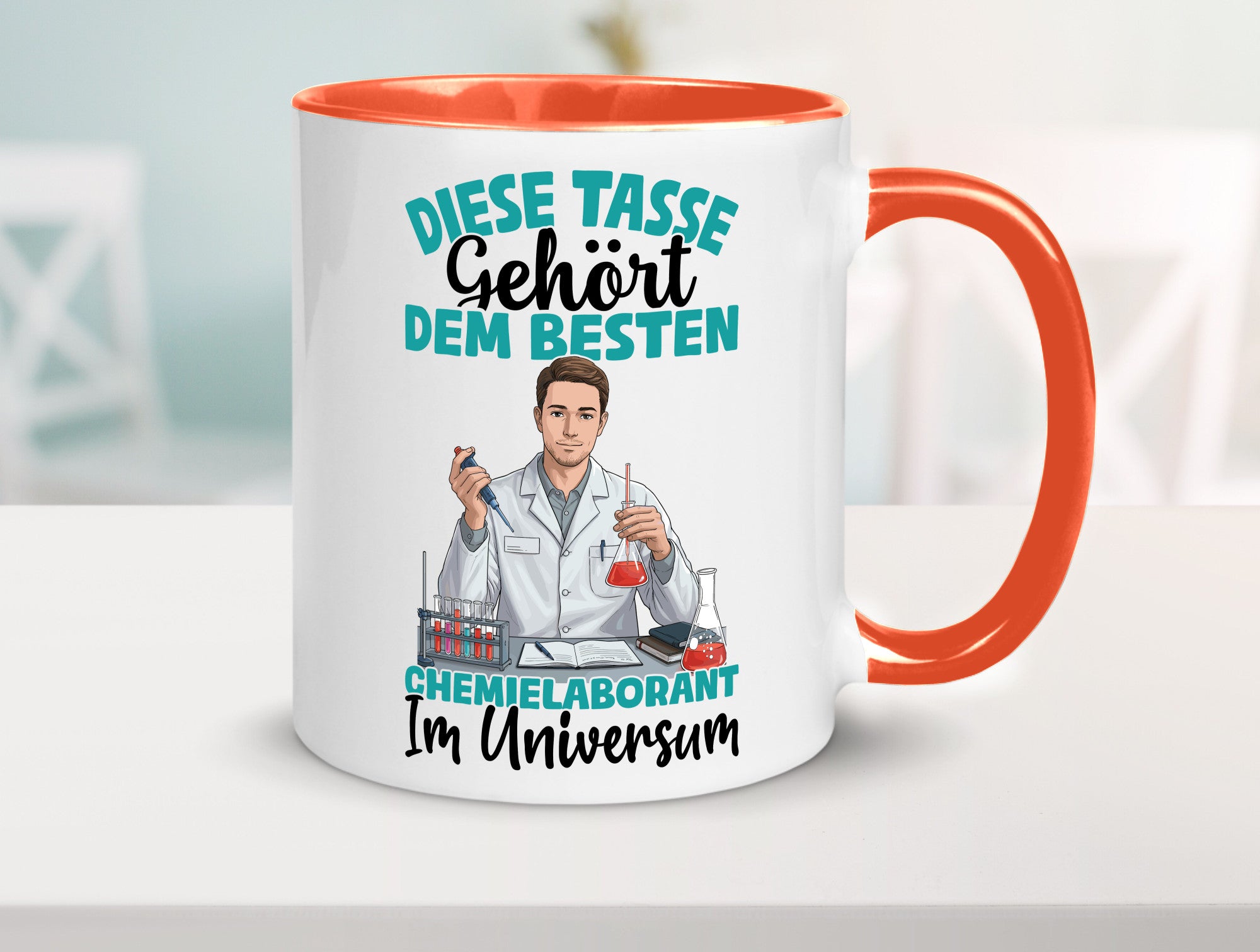 Im Universum: Chemielaborant | Laborant Chemie Humor Geschenkidee Tasse