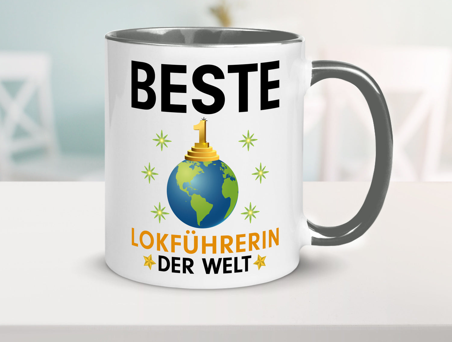 Welt Beste Lokführerin | Zug Beruf lustiger Spruch Geschenk Arbeit Kollegen