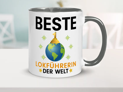 Welt Beste Lokführerin | Zug Beruf lustiger Spruch Geschenk Arbeit Kollegen
