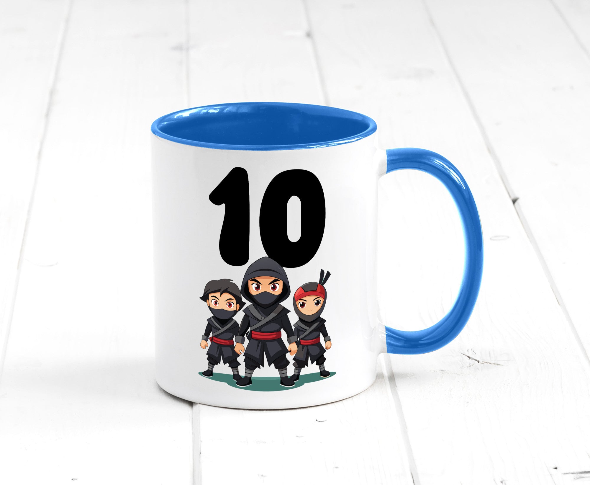 10. Geburtstag | 10 Jahre Ninja Humor Geschenkidee Tasse