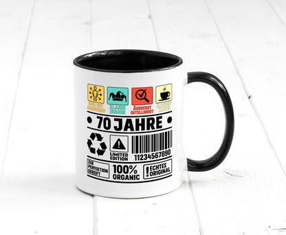 70. Geburtstag | 70 Jahre Humor Limited Edition lustiger Spruch Geschenk