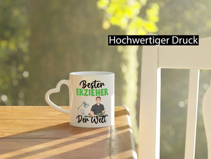 Bester Erzieher | Pädagoge Schule v2 Geschenk Humor Geschenkidee lustiger