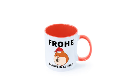 Frohe Schweinachten | Meerschweinchen Weihnachten lustiger Spruch Geschenk