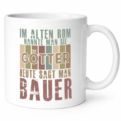 Heute sagt man: Bauer | Bauernhof Landwirtschaft Humor Geschenkidee Tasse