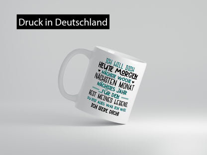 Ich liebe Dich | Tasse romantisch Beziehung Geschenk Familie Geschenkidee