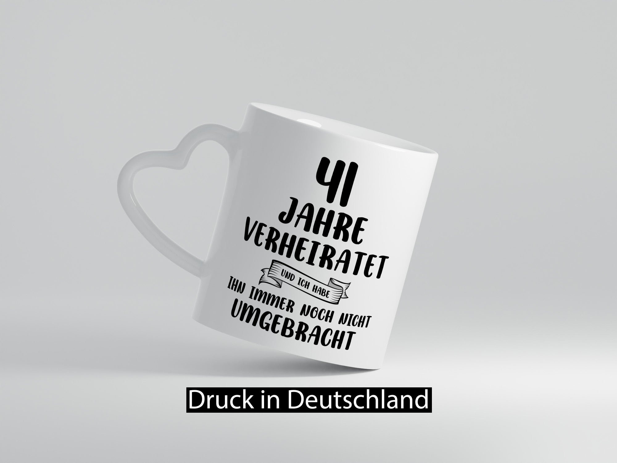 41 Jahre Verheiratet, immer noch am Leben! Geschenk Humor Geschenkidee lustiger