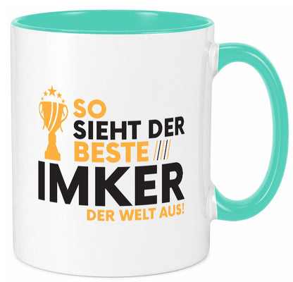 Der Weltbeste Imker | Imkerei lustiger Spruch Geschenk Humor Geschenkidee Tasse