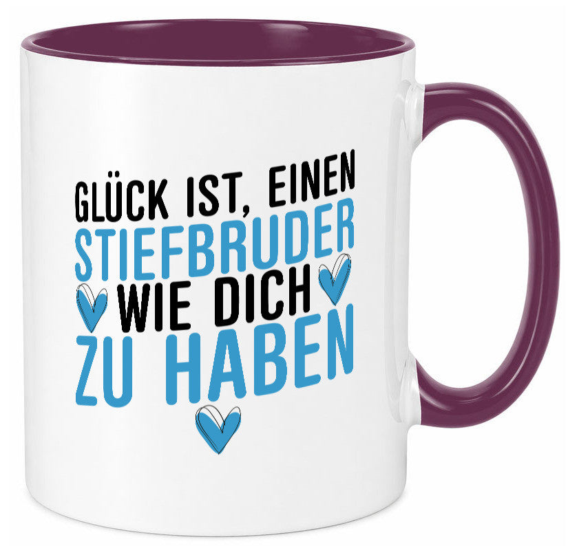Stiefbruder wie dich | Glück lieber Bruder Geburtstag Geschenkidee Humor Tasse