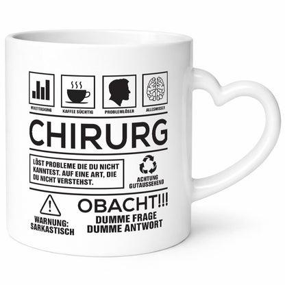 Achtung Probleme Chirurg | Medizin Chirurgie Krankenhaus Geschenkidee Humor