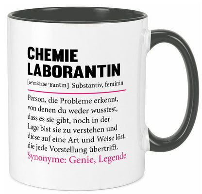Chemielaborantin | lustig Laborantin Chemie Humor Geschenkidee Geschenk Tasse