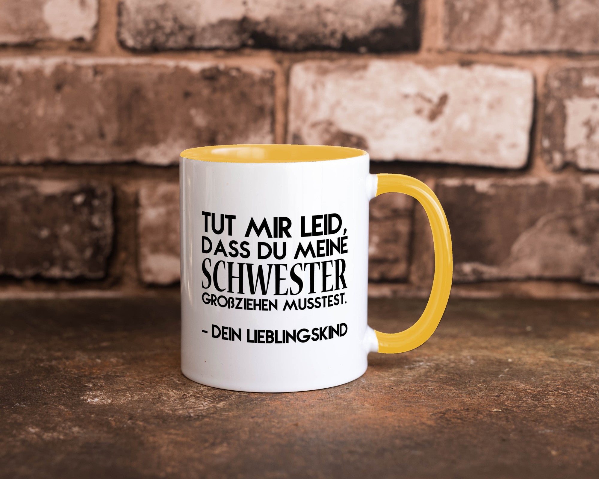 Lieblingskind | Eltern Schwester Kinder lustig Geschenk Humor Geschenkidee