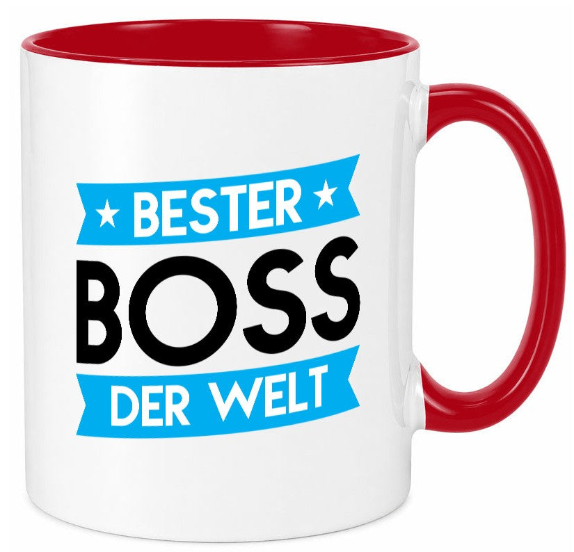 Bester Boss | Führungskraft Vorgesetzter lustig Humor Geschenkidee Geschenk Tasse