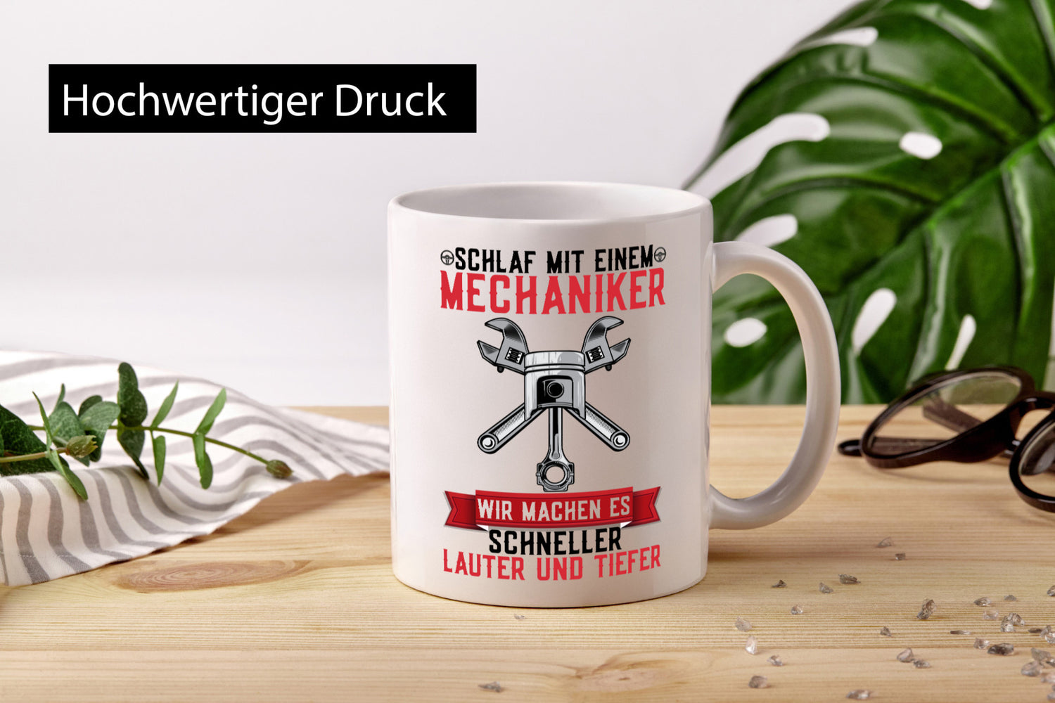Schlaf mit einem Mechaniker | Lauter schneller und Tiefer lustiger Spruch
