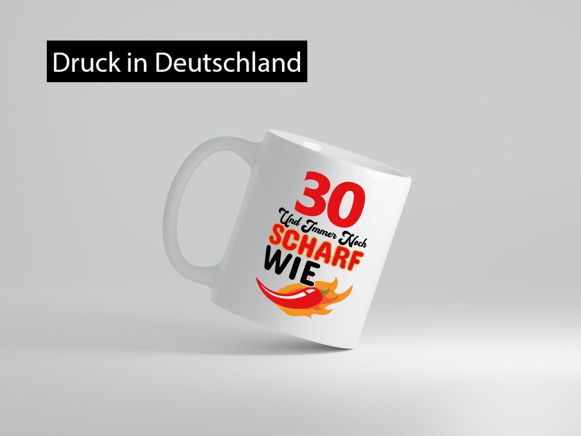 Ich bin Scharf lustig Humor Geschenkidee Geschenk Tasse