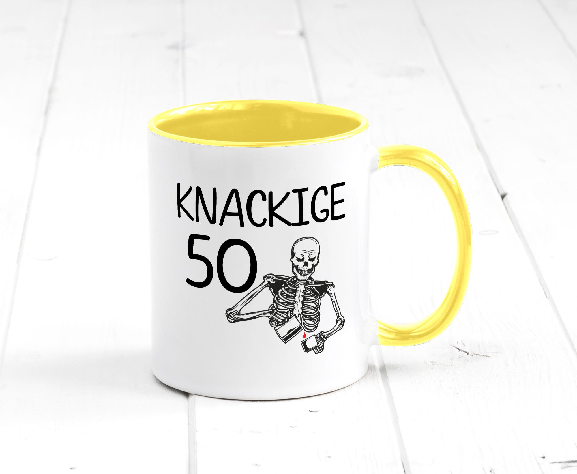 50. Geburtstag | Alt Knackig und Geschenk Geschenkidee lustiger Spruch Tasse