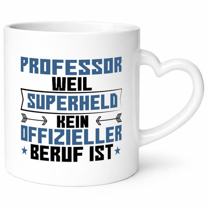 Superheld Professor | Uni Universität Humor Geschenkidee Tasse
