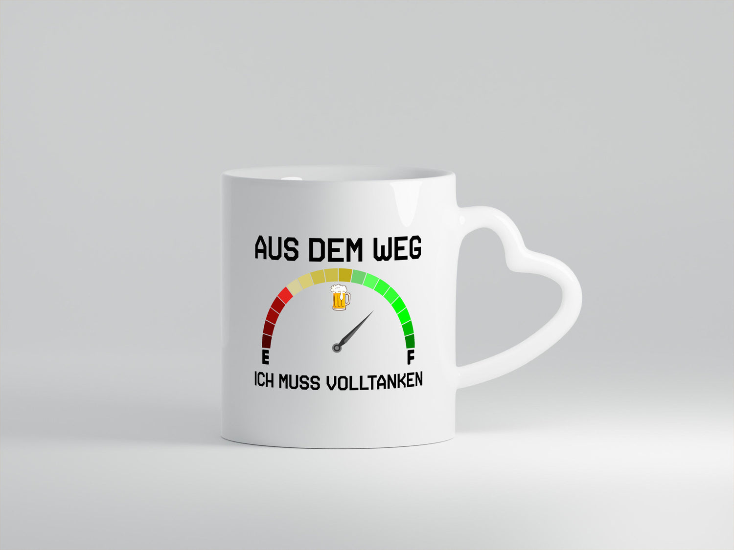 Aus dem Weg | Volltanken Bier Biertrinker Tacho lustig Humor Geschenkidee