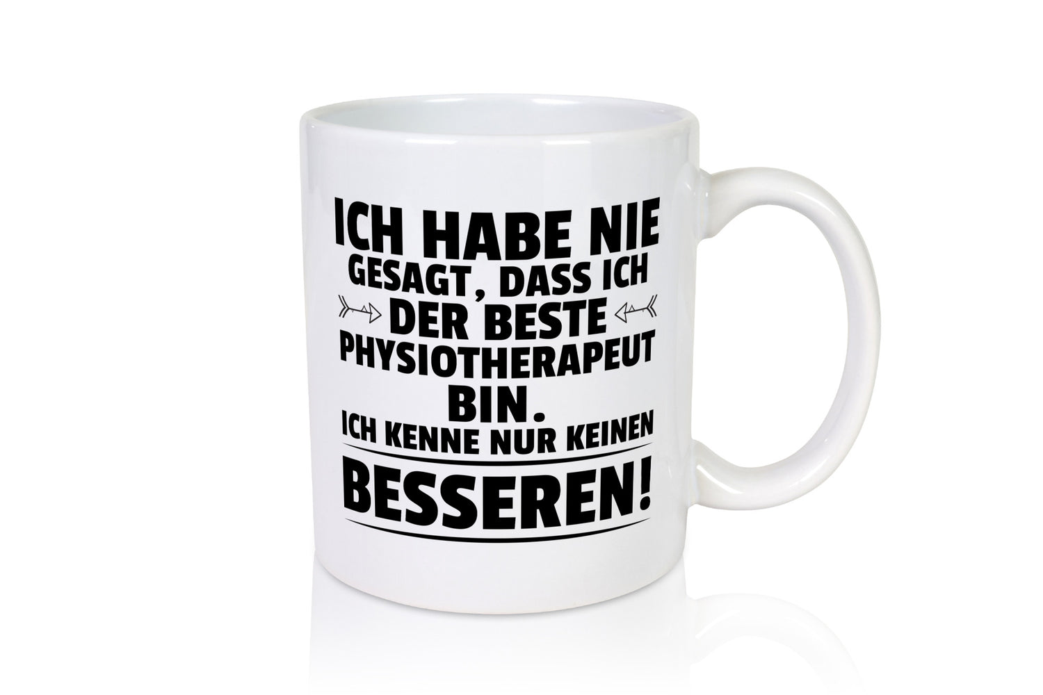 Der Beste Physiotherapeut v2 Geschenkidee Humor Tasse
