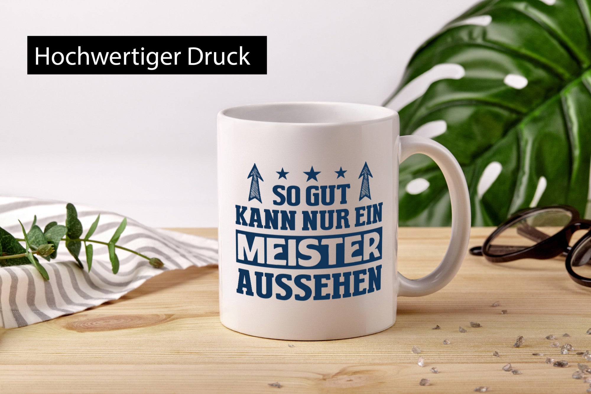 So gut kann nur ein Meister aussehen | Arbeit Humor Kollegen Büro Geschenkidee