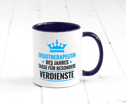 Besonderer Verdienst: Ergotherapeutin | Ergotherapie lustig Humor Geschenkidee