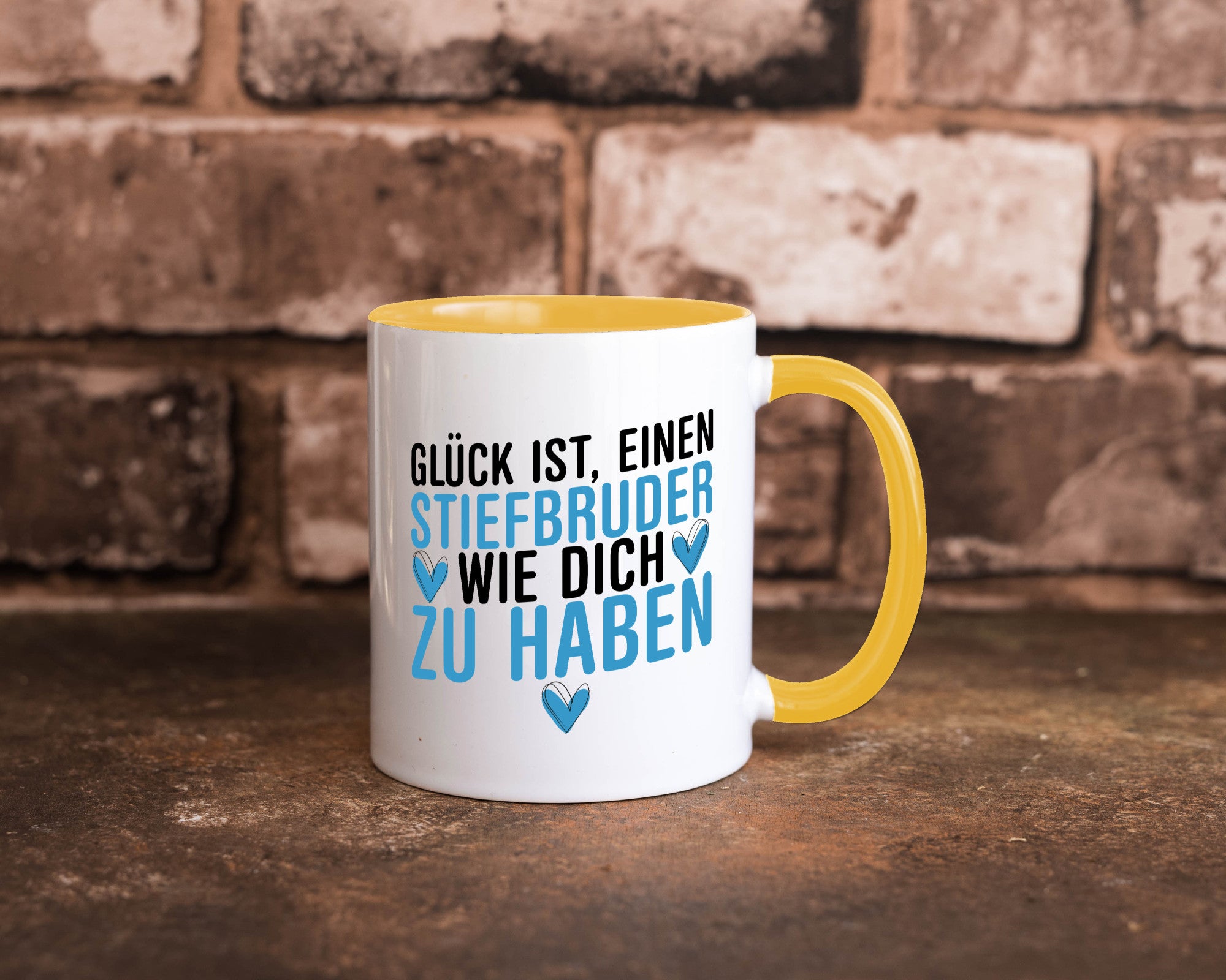 Stiefbruder wie dich | Glück lieber Bruder Geburtstag Geschenkidee Humor Tasse