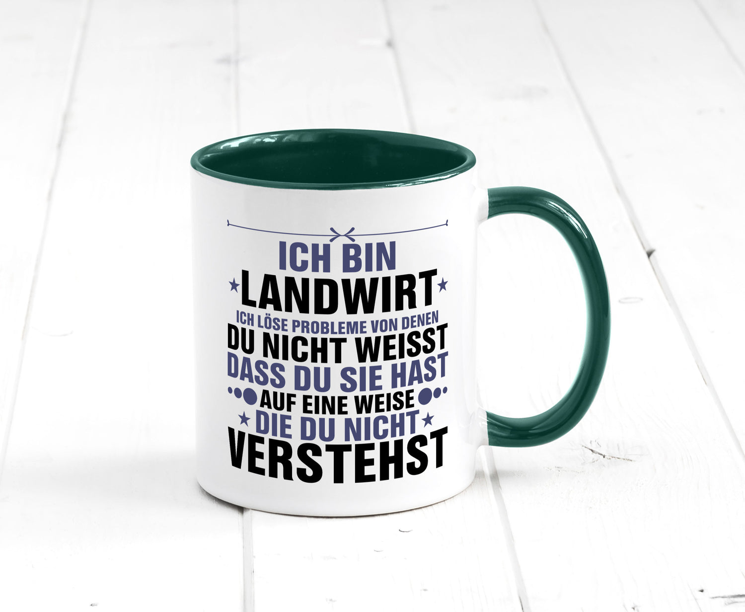 Löse Probleme: Landwirt | Bauer Landwirtschaft v2 Geschenk Humor Geschenkidee