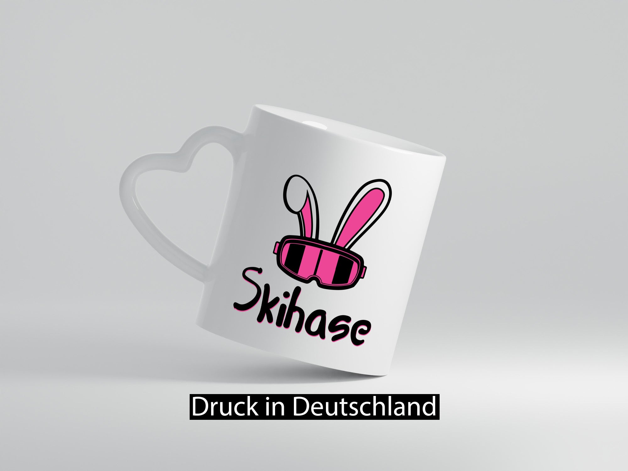 Skihase | Hasenohren Ski-Brille Geschenkidee Humor Tasse