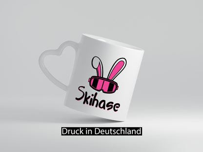 Skihase | Hasenohren Ski-Brille Geschenkidee Humor Tasse