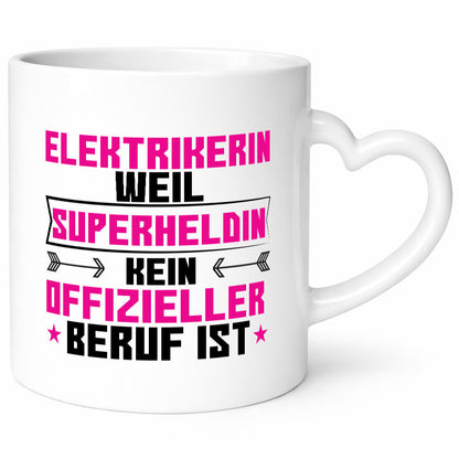 Superheldin Elektrikerin | Elektronikerin Elektrik lustiger Spruch Geschenk