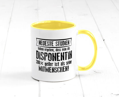 Neuste Studien: Disponentin | Zuteilerin lustig Humor Geschenkidee Geschenk