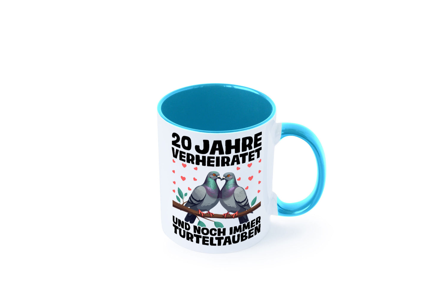 20 Jahre verheiratet | Turteltauben Ehe Ehepaar lustig Humor Geschenkidee