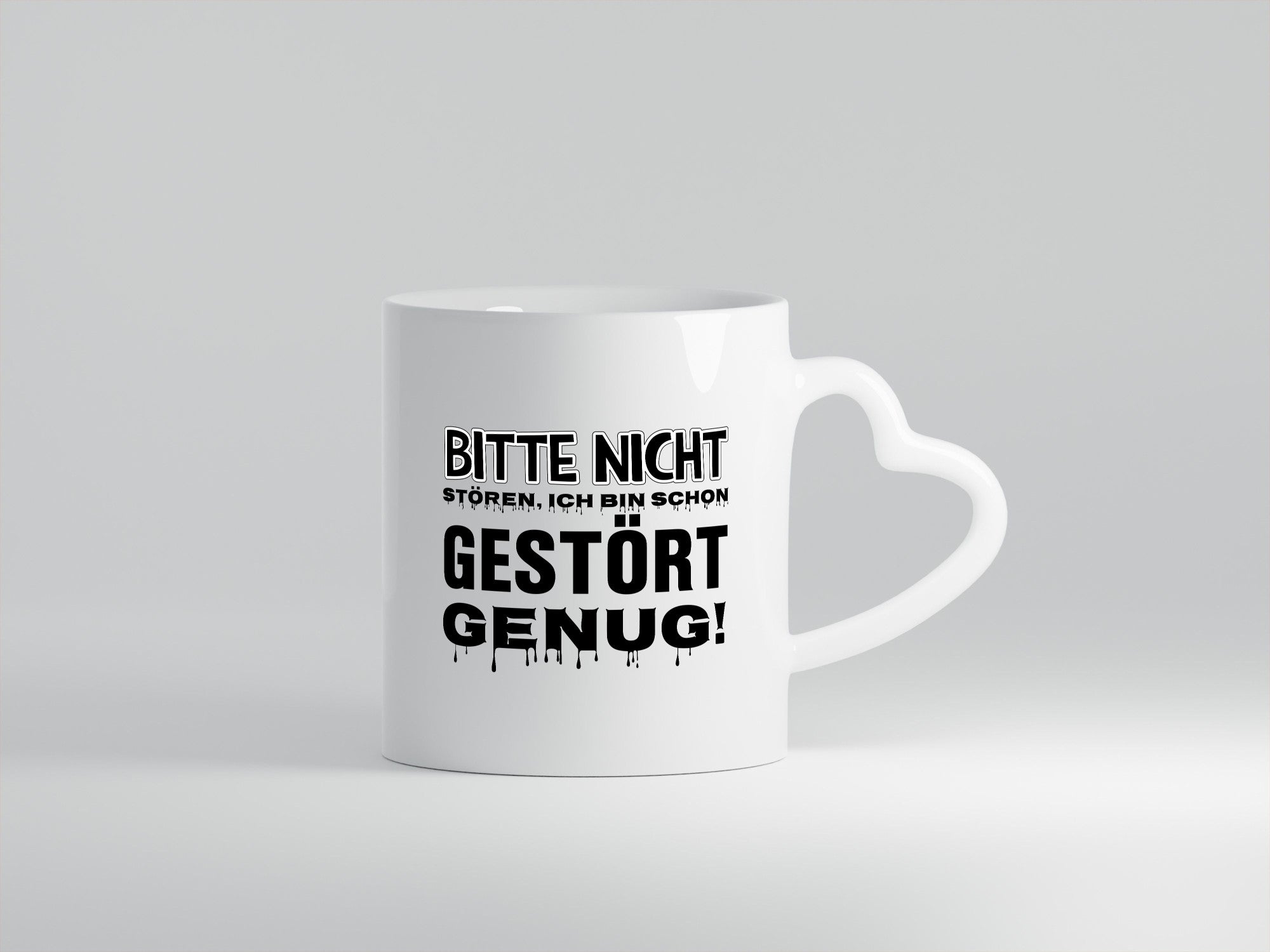 Ich bin schon gestört lustiger Spruch Geschenk Humor Geschenkidee Tasse