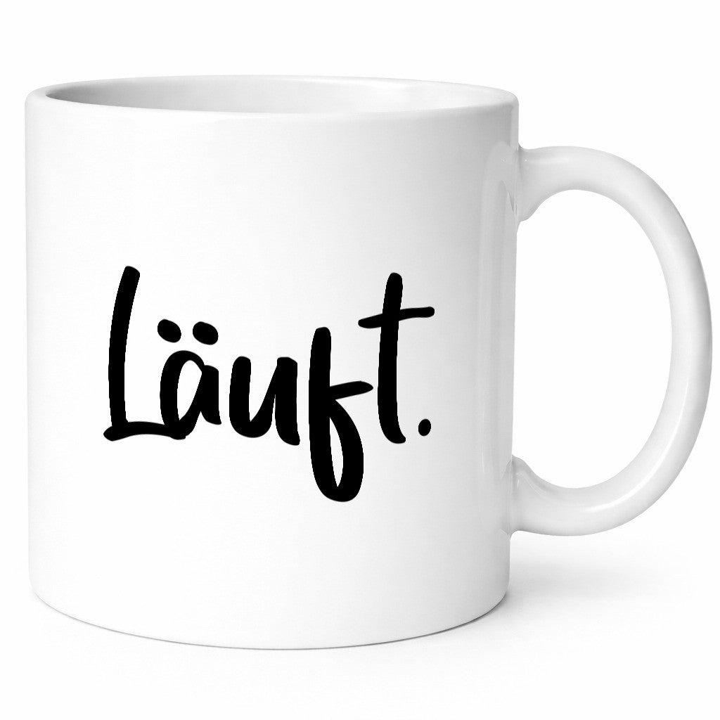 Läuft | jogging Wandern Motivation v2 lustiger Spruch Geschenk Humor