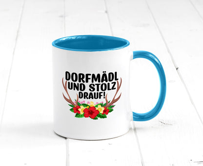 Dorfmädel und stolz drauf | Dorfkind Dorf v2 Geschenkidee Humor Tasse