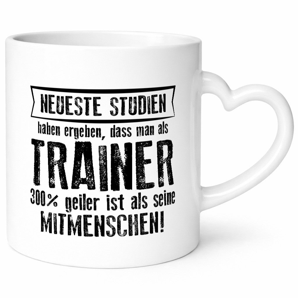 Neuste Studien: Trainer | Verein Sport Geschenkidee Humor Tasse