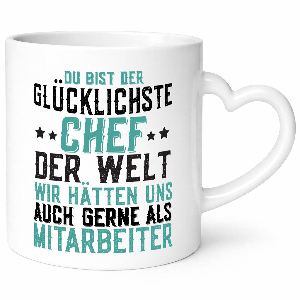 Glücklichste Chef der Welt | Lieblingskollege Mitarbeiter Geschenkidee Arbeit