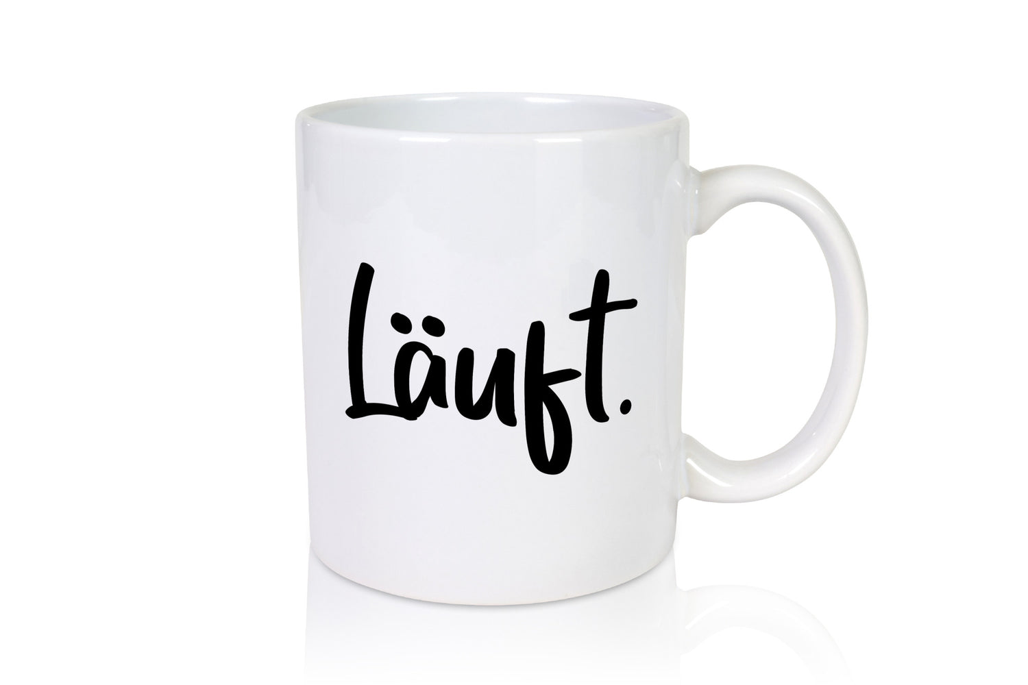 Läuft | jogging Wandern Motivation v2 lustiger Spruch Geschenk Humor