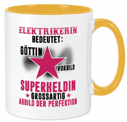 Bedeutung von Elektrikerin | Elektronikerin Elektrik Geschenk Humor