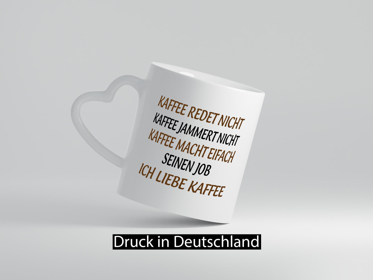 Kaffee jammert nicht | ich liebe lustig Humor Geschenkidee Geschenk Tasse