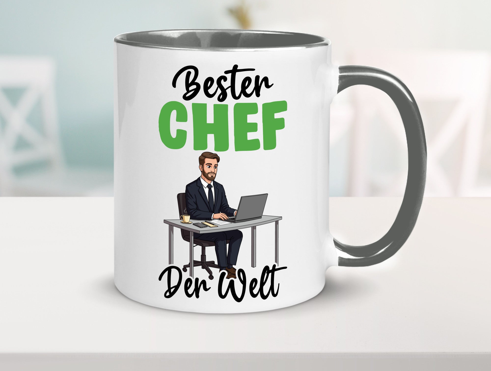 Bester Chef | Führungskraft Vorgesetzter v2 Humor Arbeit Kollegen Büro