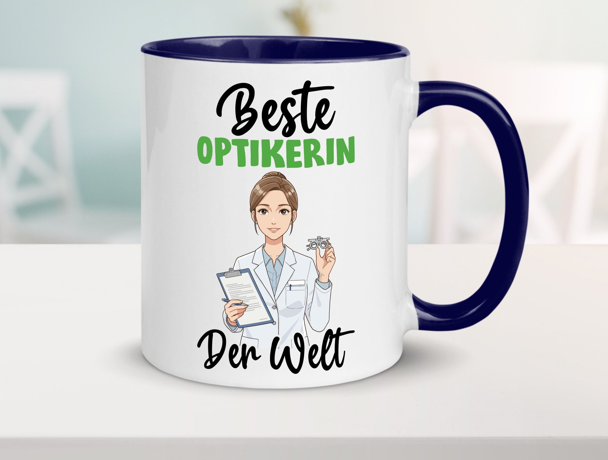 Beste Optikerin | Augenoptik v2 Geschenk Humor Geschenkidee lustiger Spruch