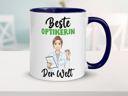 Beste Optikerin | Augenoptik v2 Geschenk Humor Geschenkidee lustiger Spruch