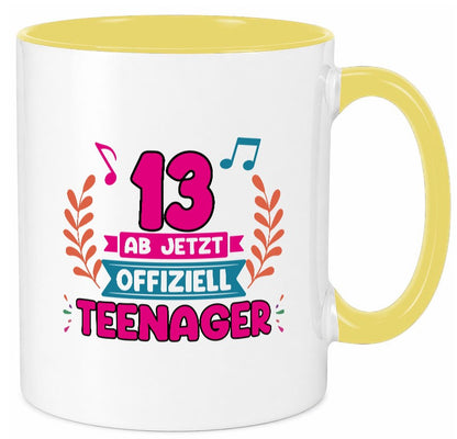13. Geburtstag | Mädchen Tasse Teenager Spruch vl10 Geschenkidee Humor